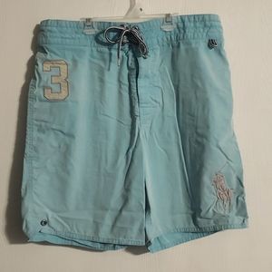 Mend polo swim trunks